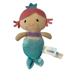 Gund Baby Mermaid Plush Rattle toy